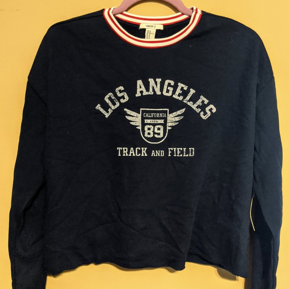 NEW with tags Navy blue sweater Los Angeles